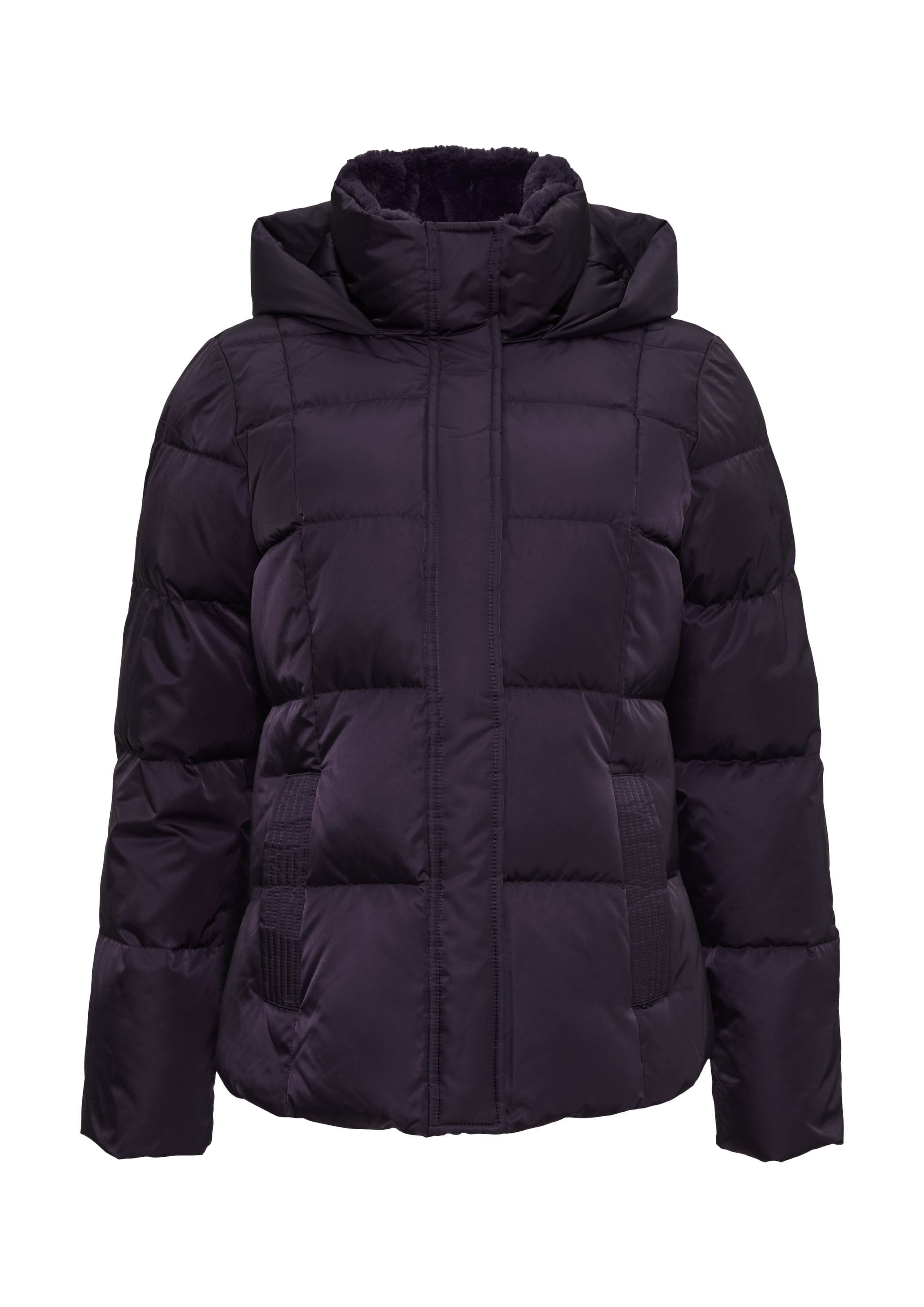 COMMA Winterjacke in Lila: Vorderseite