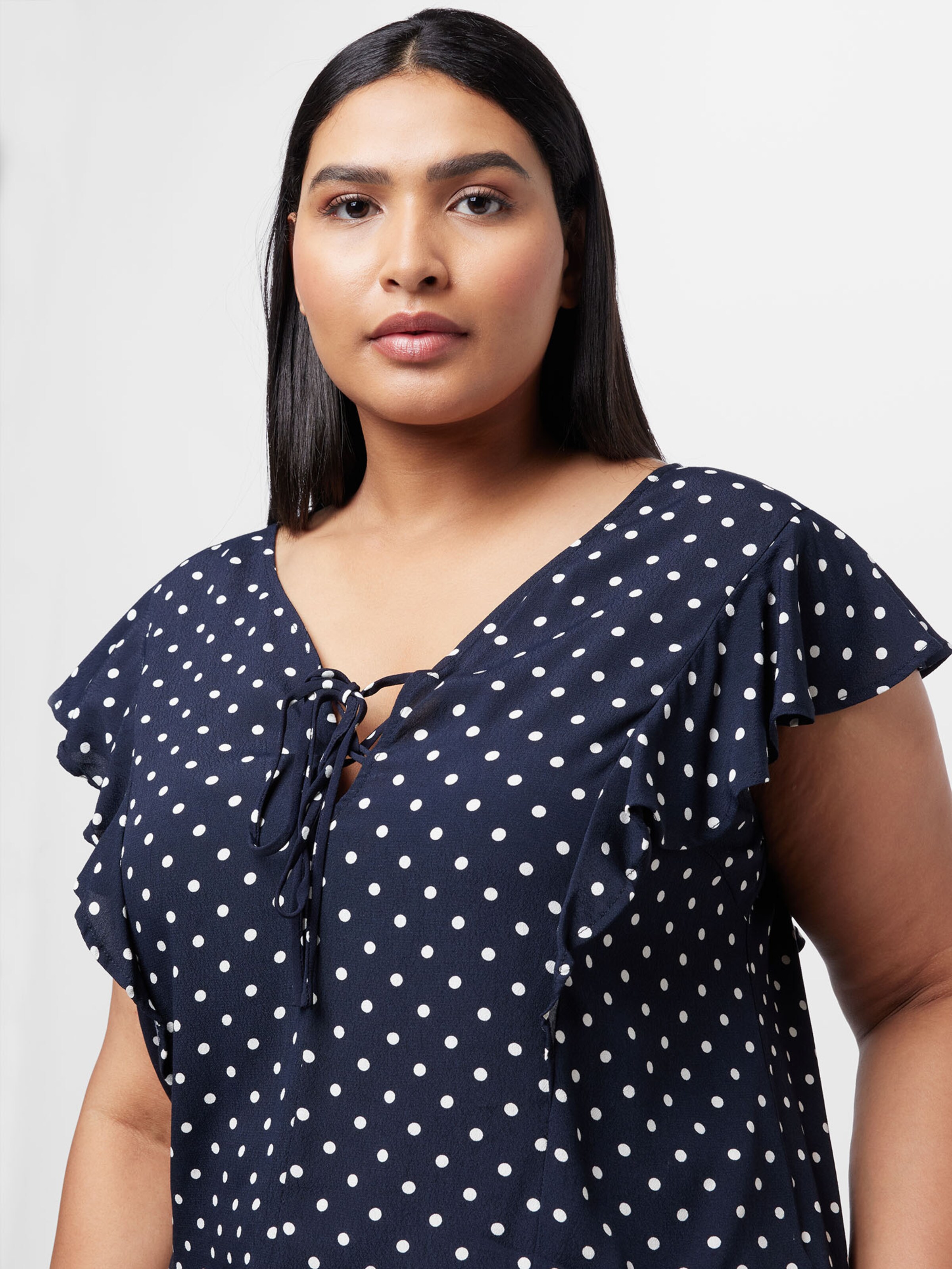 Blouses tunieken in grote maten Volant voor dames online kopen ABOUT YOU