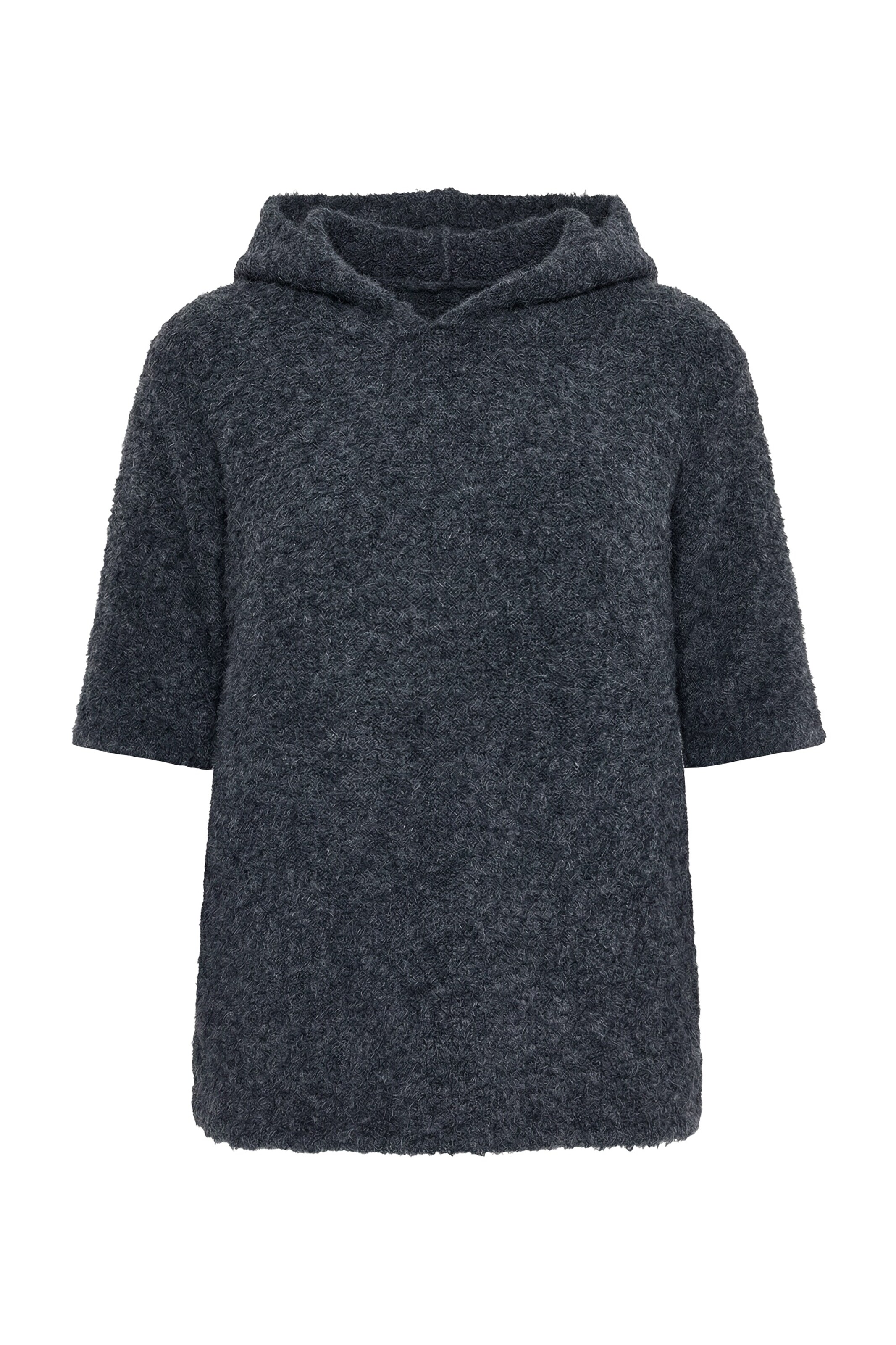 Ulla Popken Pullover in Grau: Vorderseite