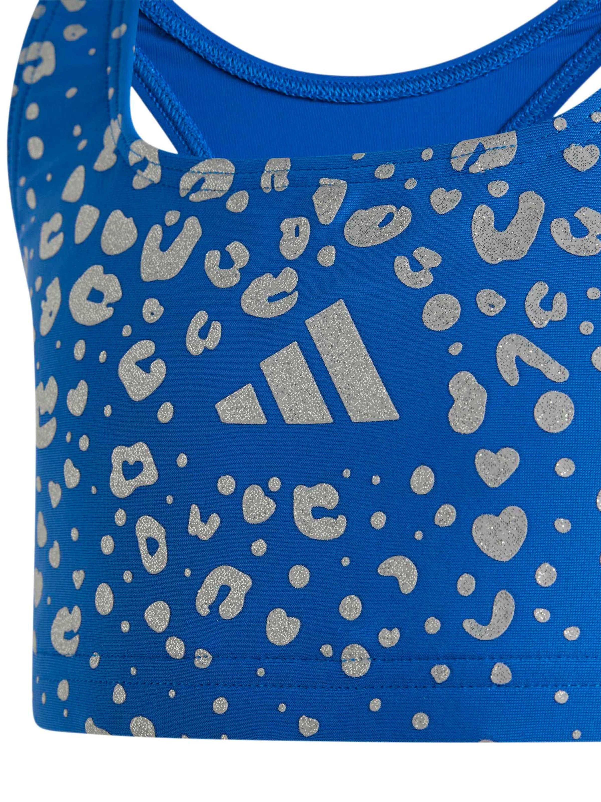 Maillot de bain de sport 'Glitter Bikini Set' ADIDAS SPORTSWEAR en bleu