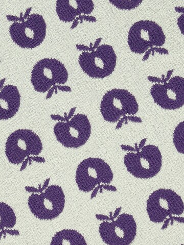 Småfolk Shower Towel 'Apfel' in Purple