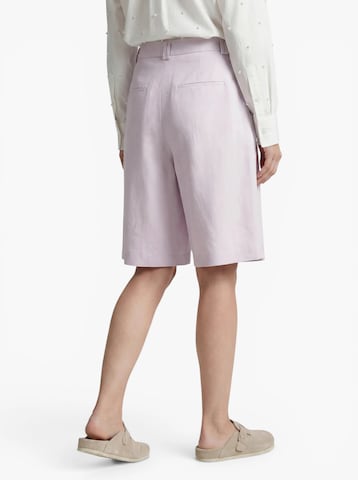 Wide leg Pantaloni con pieghe 'VMBARIA' di VERO MODA in rosa