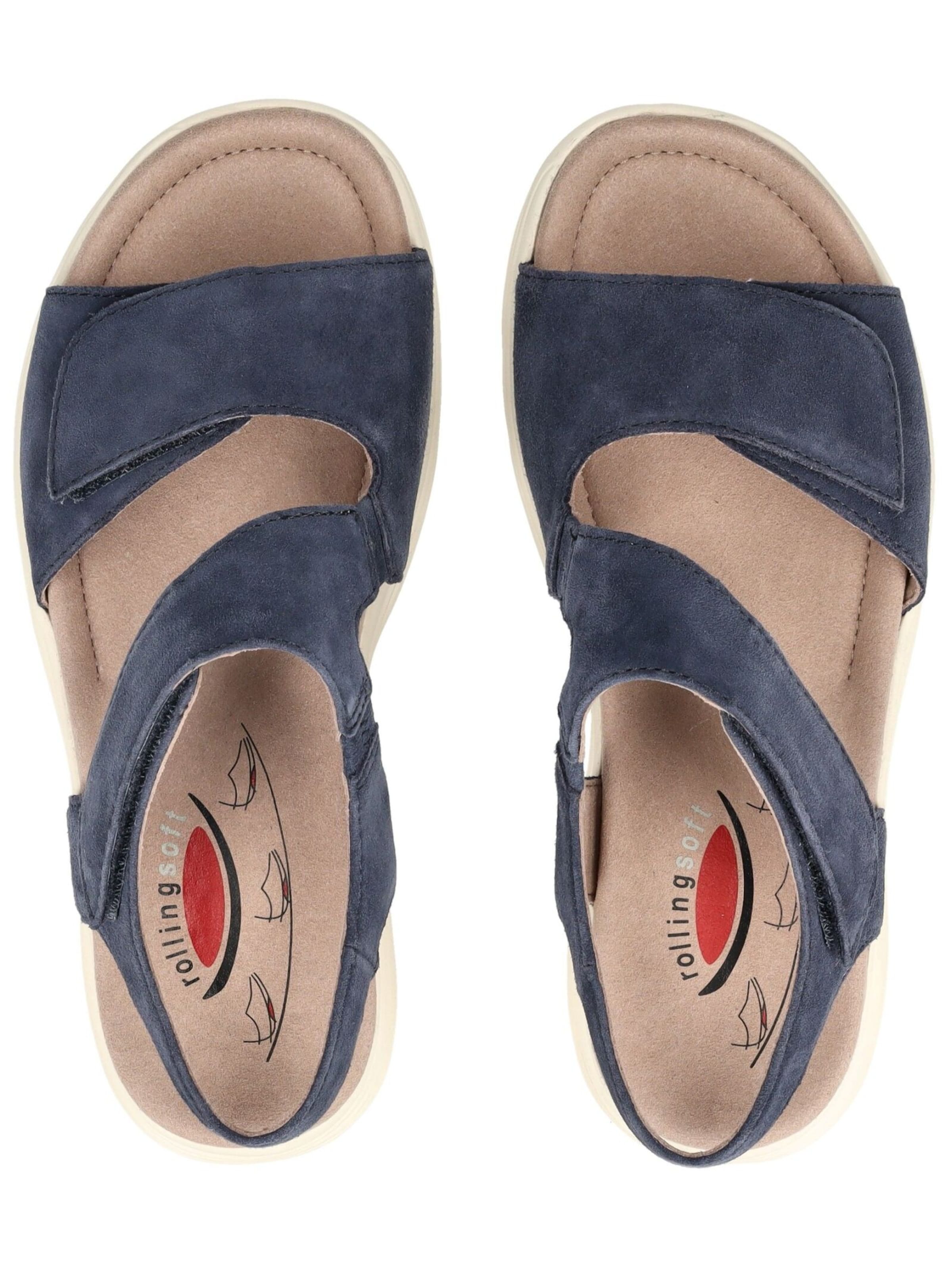 Rollingsoft Sandalen met riem in Blauw