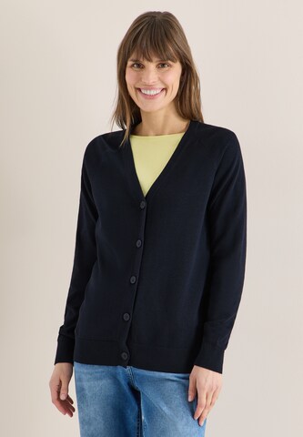 CECIL Knit Cardigan in Blue: front
