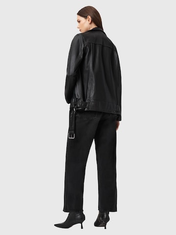 AllSaints - Perna larga Calças de ganga 'Aki' em preto