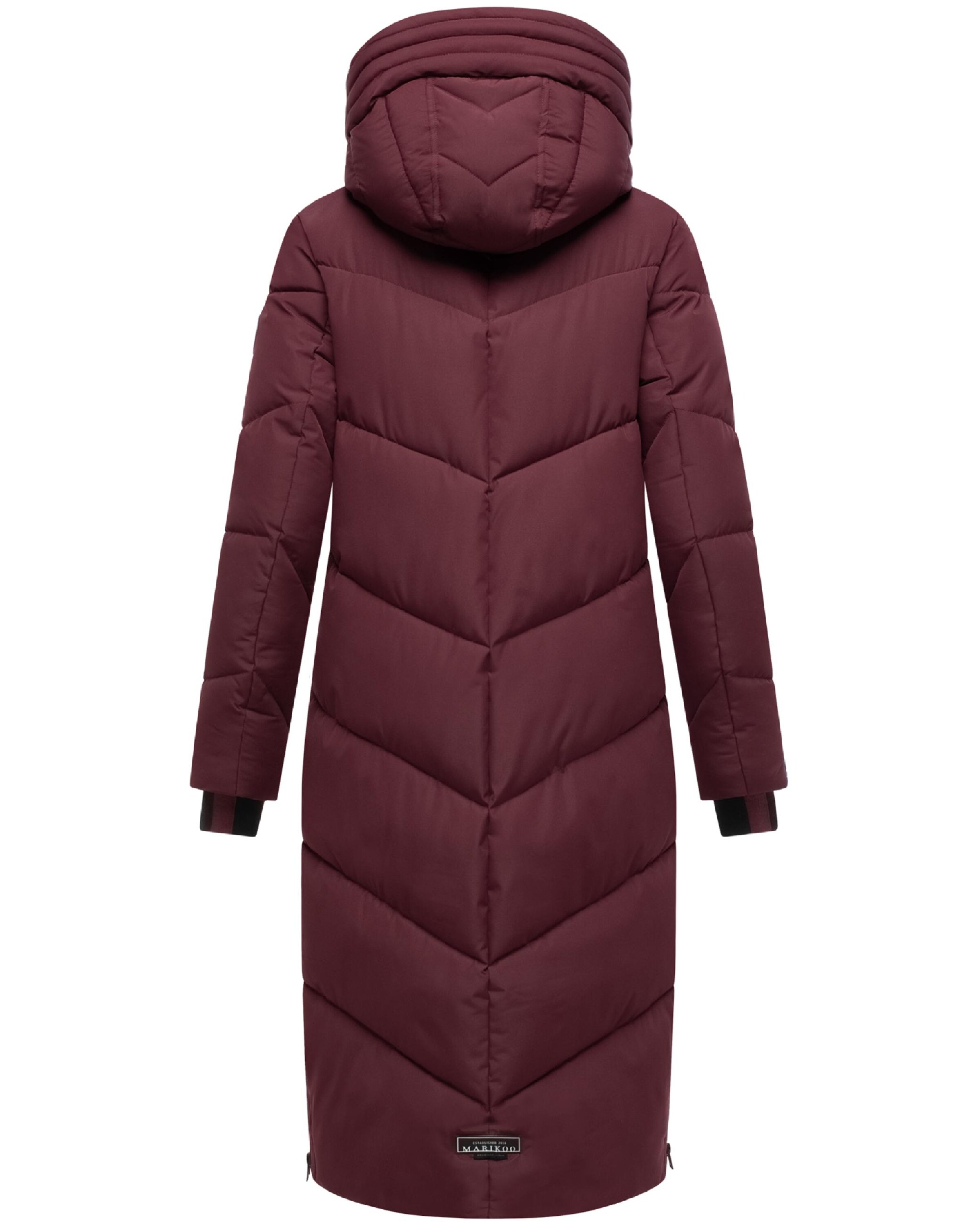 MARIKOO Зимнее пальто 'Nadaree XVI' в Красный