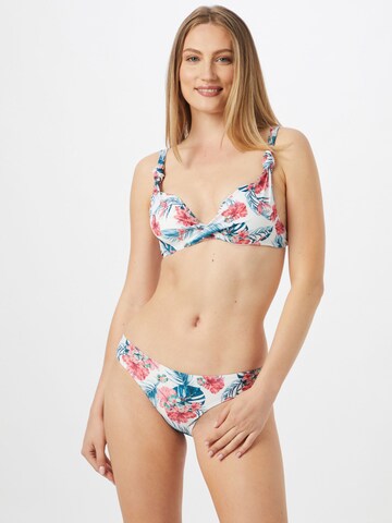 Hunkemöller T-shirt Bikini Top 'Vintage' in White