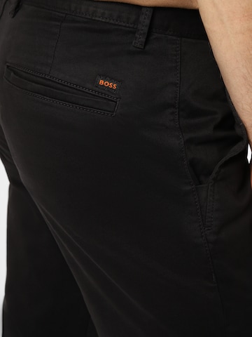 BOSS Orange Slim fit Chino Pants in Black