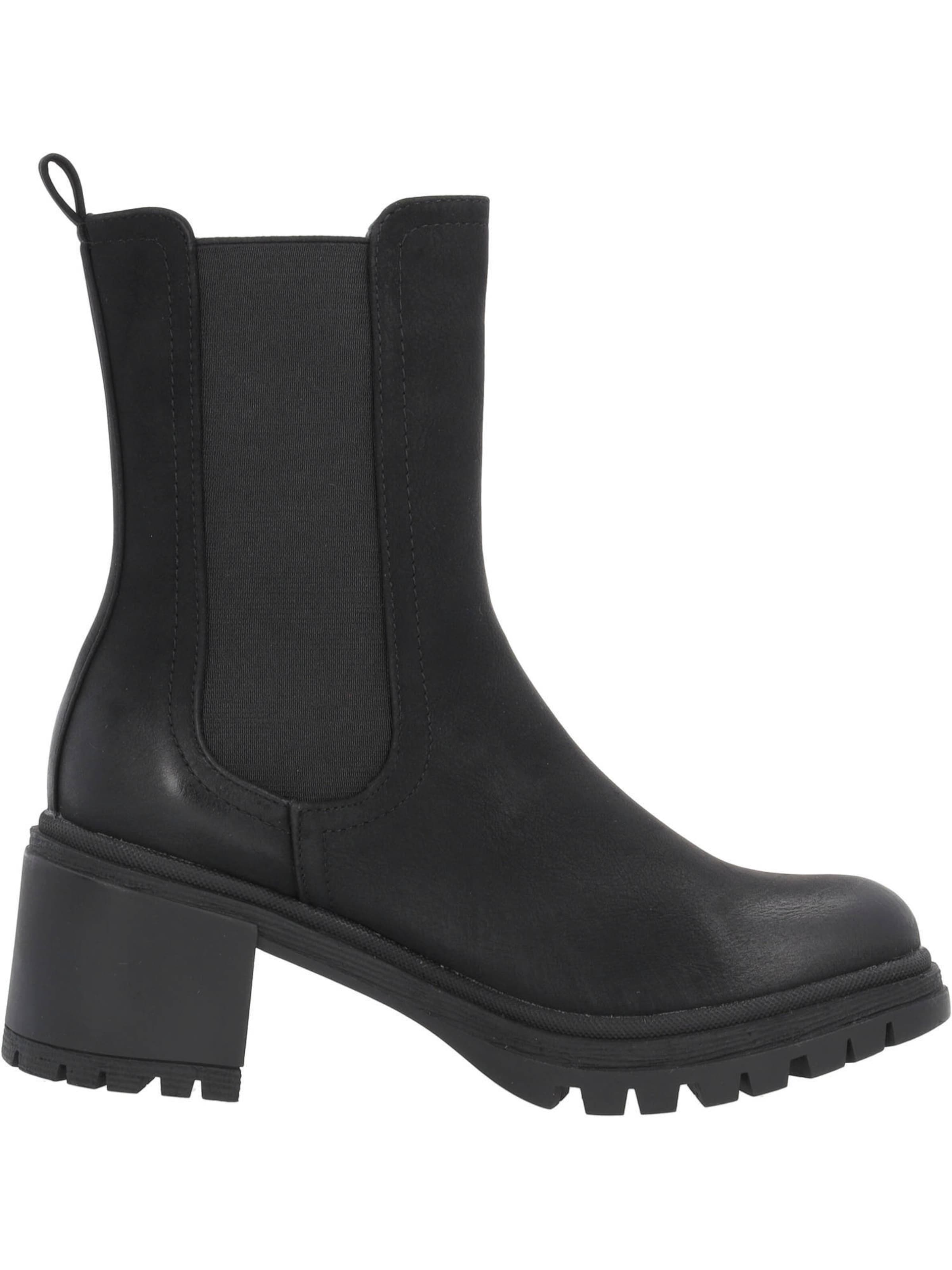 Chelsea Boots 'Thasos 018-1401' Palado en noir
