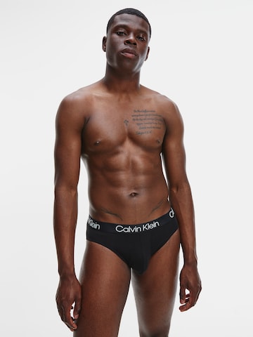 Calvin Klein Underwear Slip in Black: front