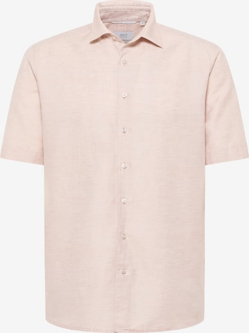 ETERNA Regular fit Button Up Shirt in Beige: front