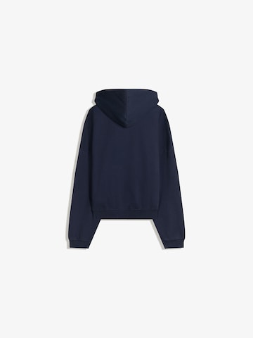 Bershka Majica | modra barva