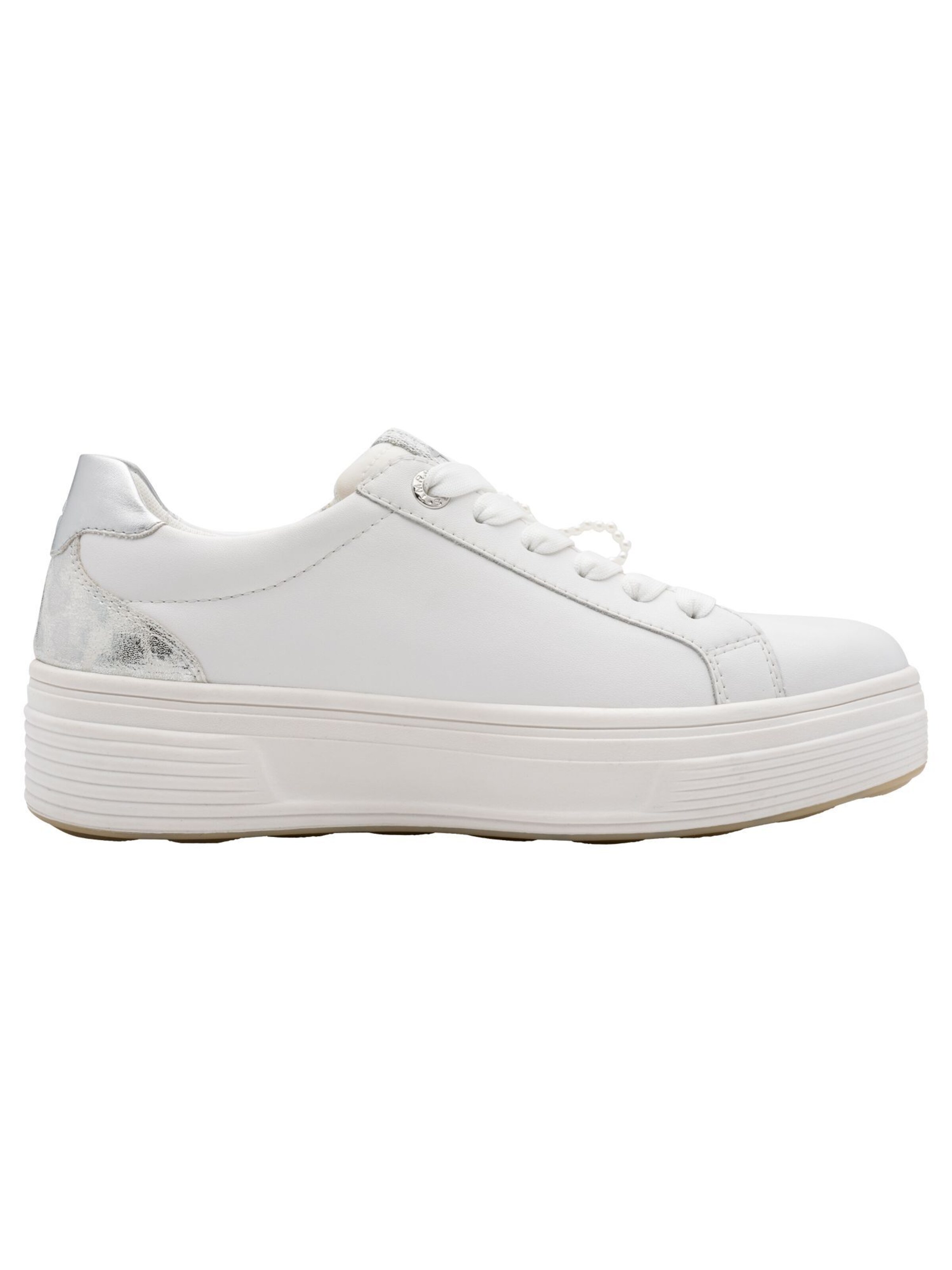 Tamaris Platform trainers in White