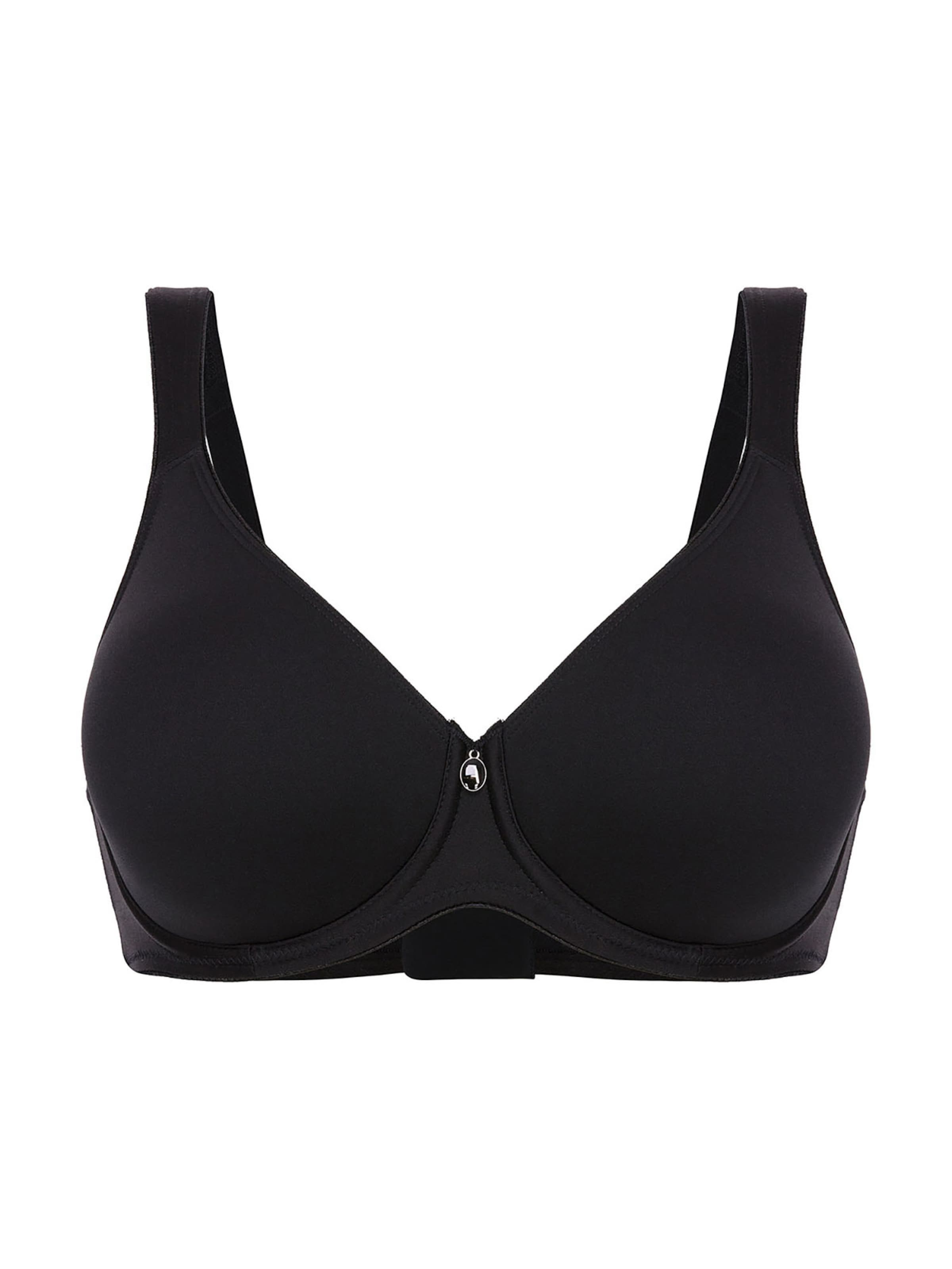 FELINA Bra 'Pure Balance' in Black: front