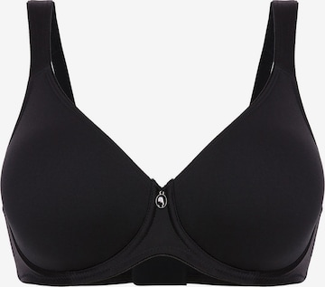 FELINA Bra 'Pure Balance' in Black: front