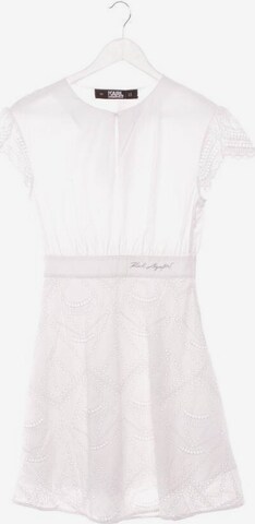 Karl Lagerfeld Dress in XS in White: front