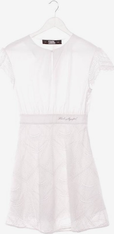 Karl Lagerfeld Dress in XS in White: front