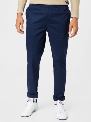 Casual Friday Regular Broek 'Pilou' in Blauw: voorkant