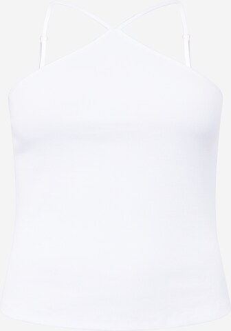 Noisy May Curve Top 'MAYA' in White: front