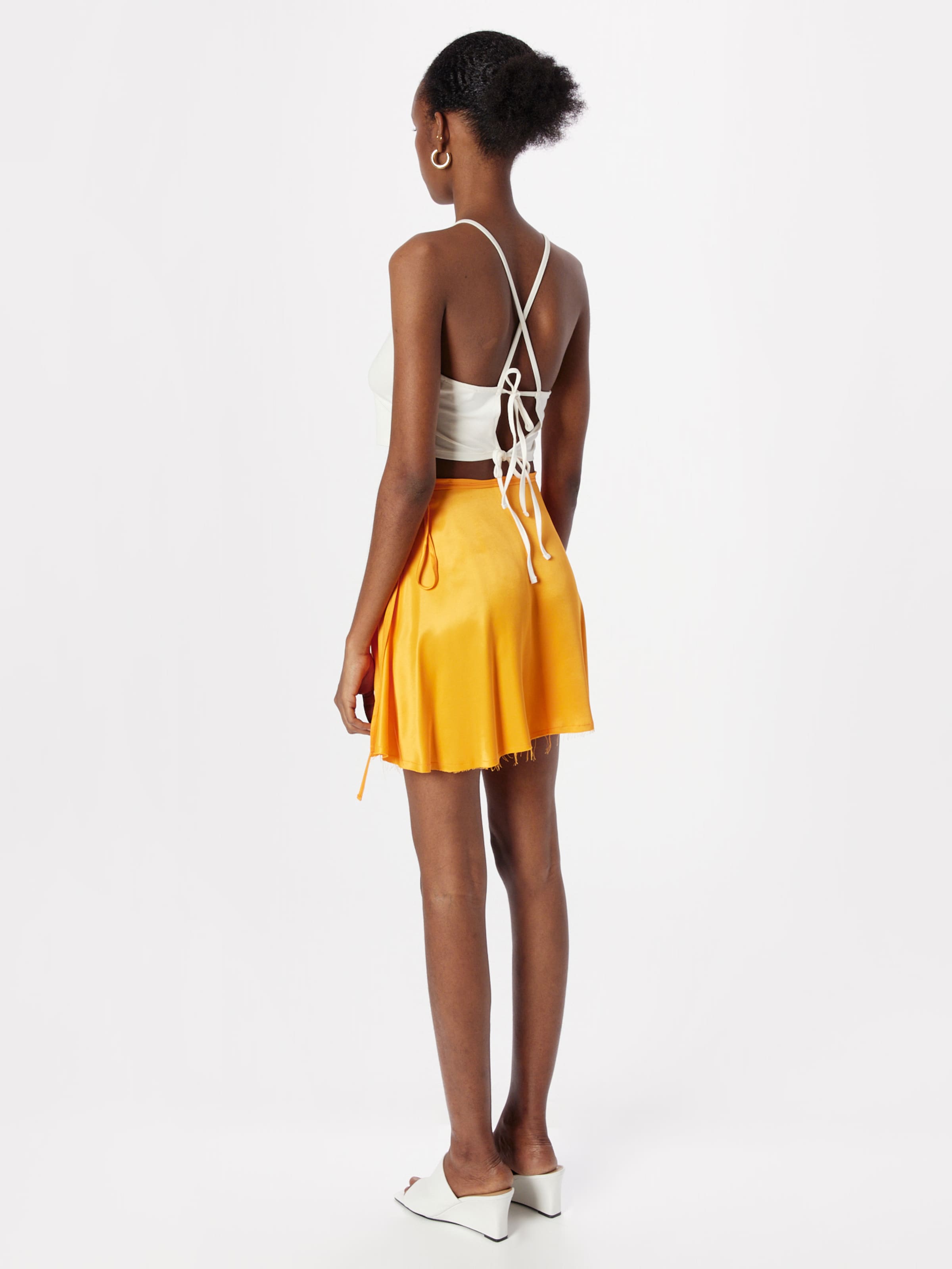 Gold skirt topshop sales