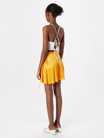 TOPSHOP Skirt in Orange