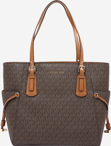 Cabas MICHAEL Michael Kors en marron : devant