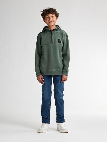 Petrol Industries Sweatshirt in Groen: voorkant