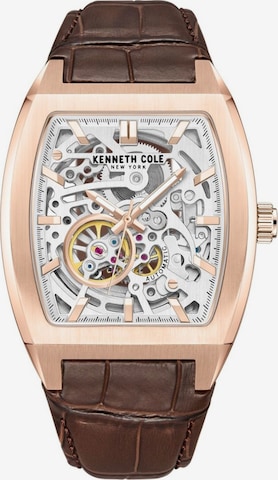 Kenneth Cole Analoog horloge in Bruin: voorkant