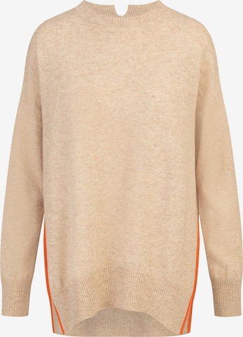 Rainbow Cashmere Pullover in Beige: predná strana