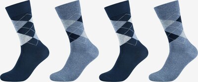 camano Sokken in de kleur Blauw / Grijs, Productweergave