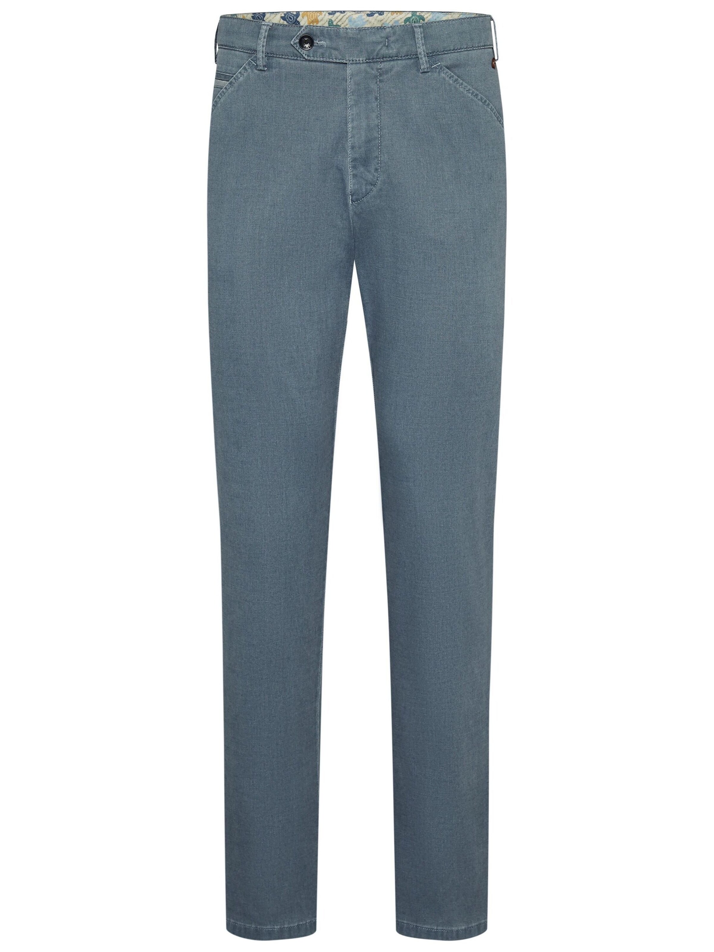 Regular Pantalon chino 'Chicago' MEYER en bleu : devant