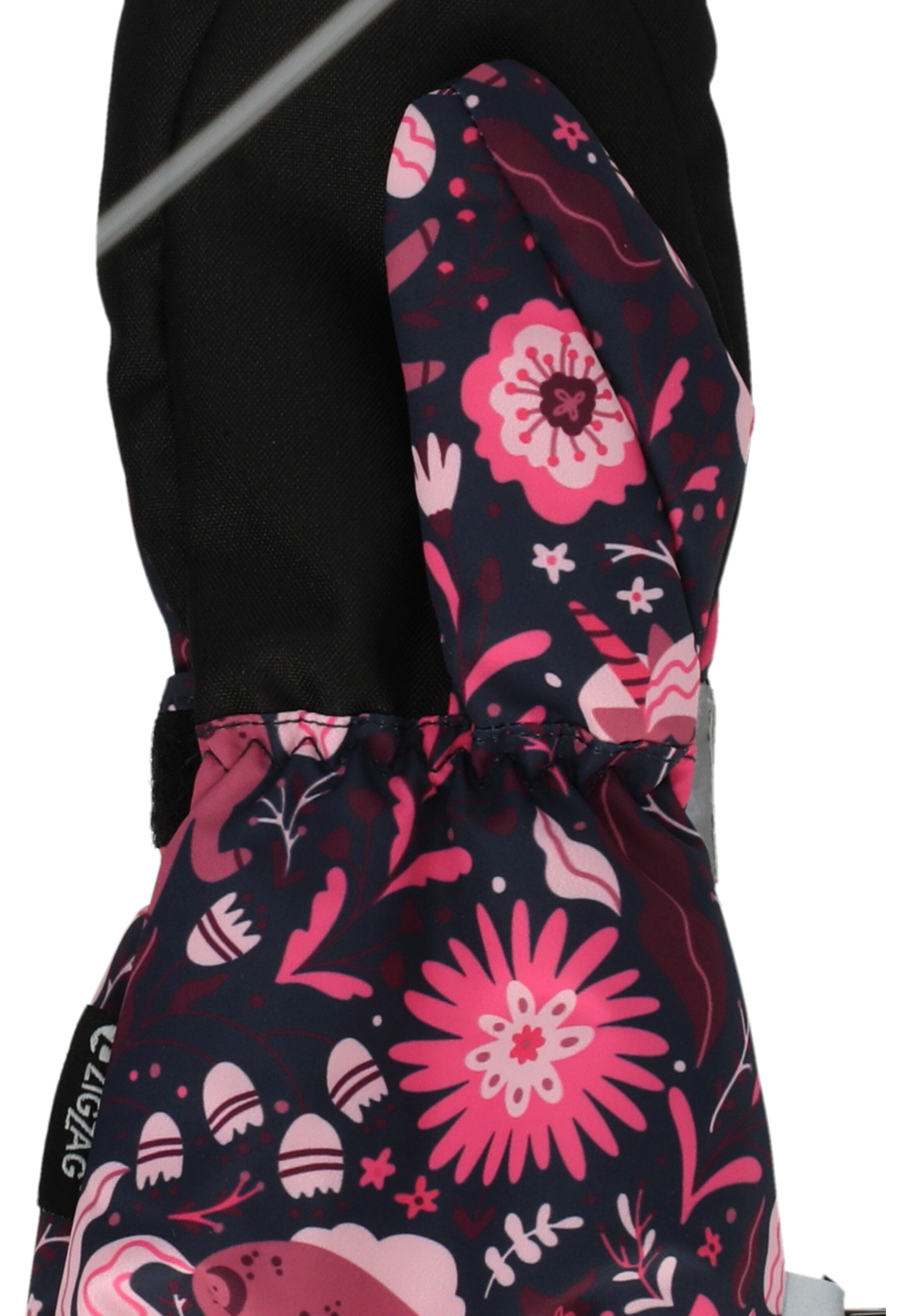 ZigZag Athletic Gloves 'True Printed' in Pink