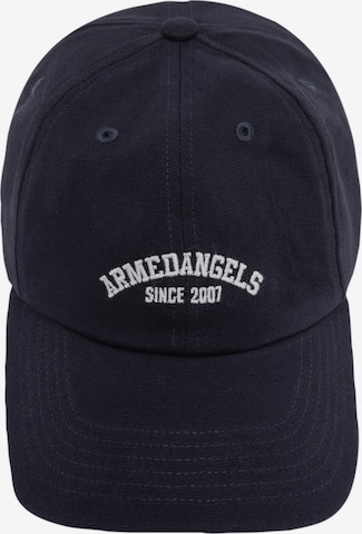Casquette ARMEDANGELS en bleu : devant