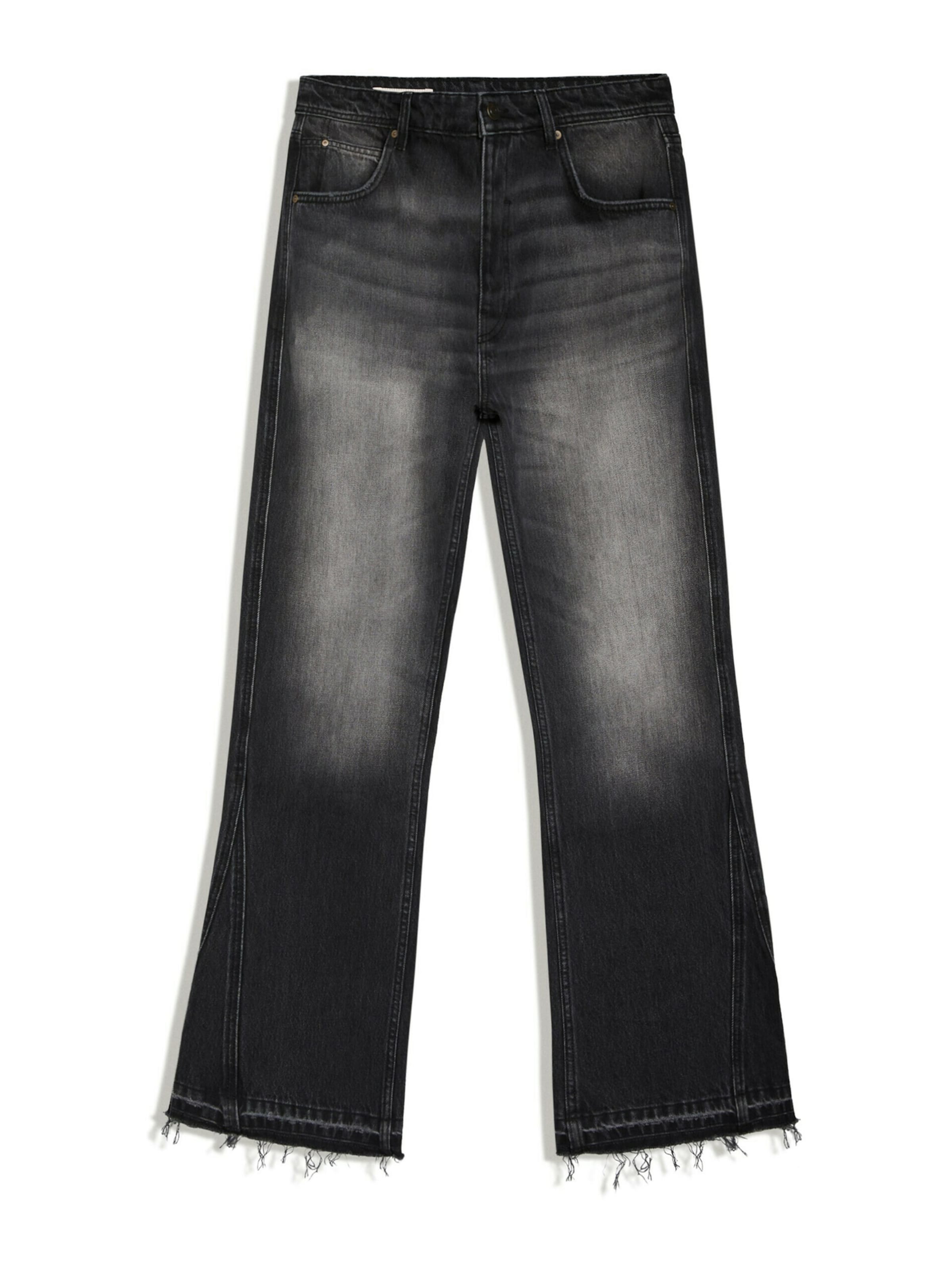 Jeans di Bershka in nero: frontale