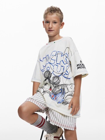 Desigual - Camiseta 'Mickey Mouse™ Running' en blanco: frente