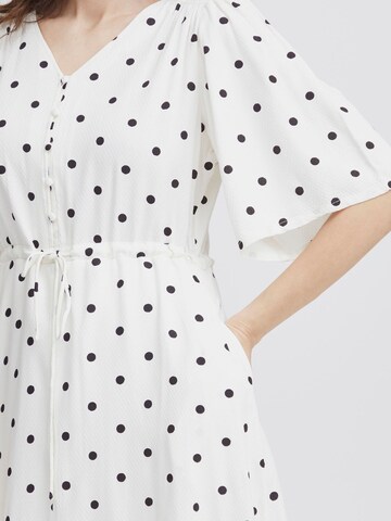Fransa Shirt dress 'Kamma' in White