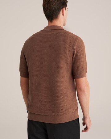 WE Fashion Пуловер в кафяво