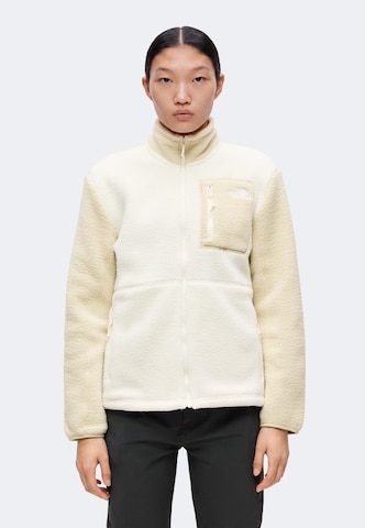 THE NORTH FACE Funktionsfleecejacke 'YUMIORI' in Weiß: Vorderseite