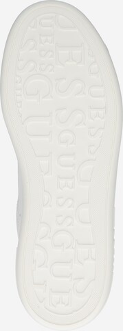 GUESS - Sapatilhas baixas 'ROCKIES6' em branco