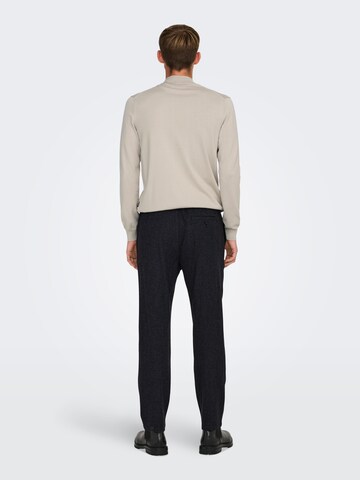 Only & Sons Regular Pants 'ONSLinus' in Black