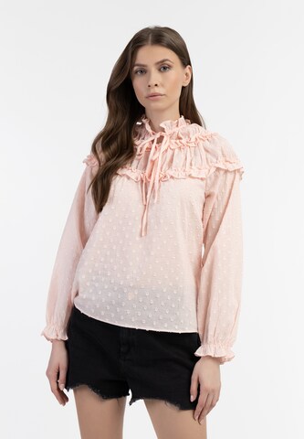 DreiMaster Vintage - Blusa 'Abrel' em rosa: frente