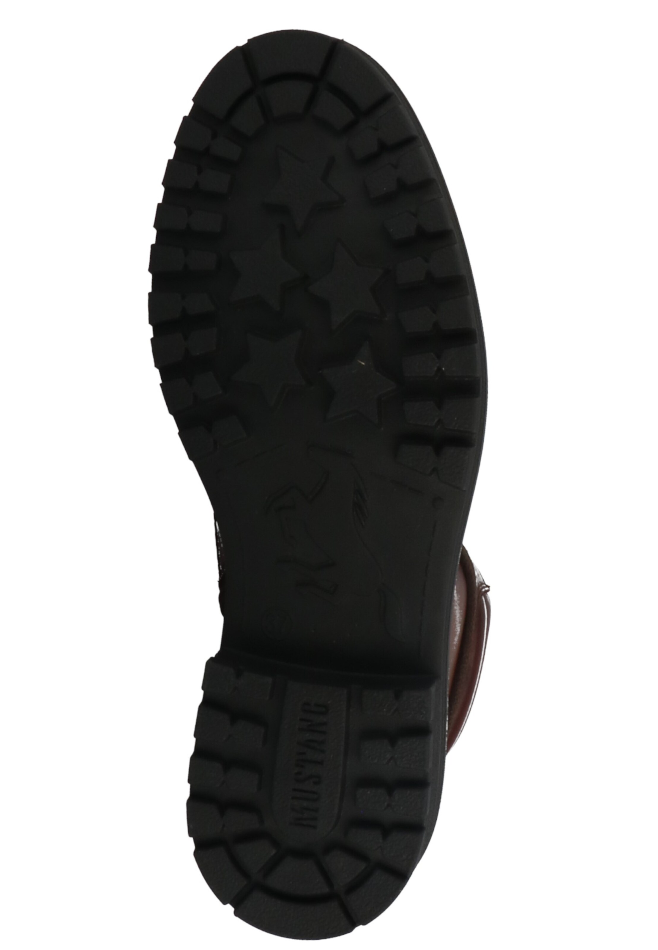 MUSTANG Lace-up bootie in Brown