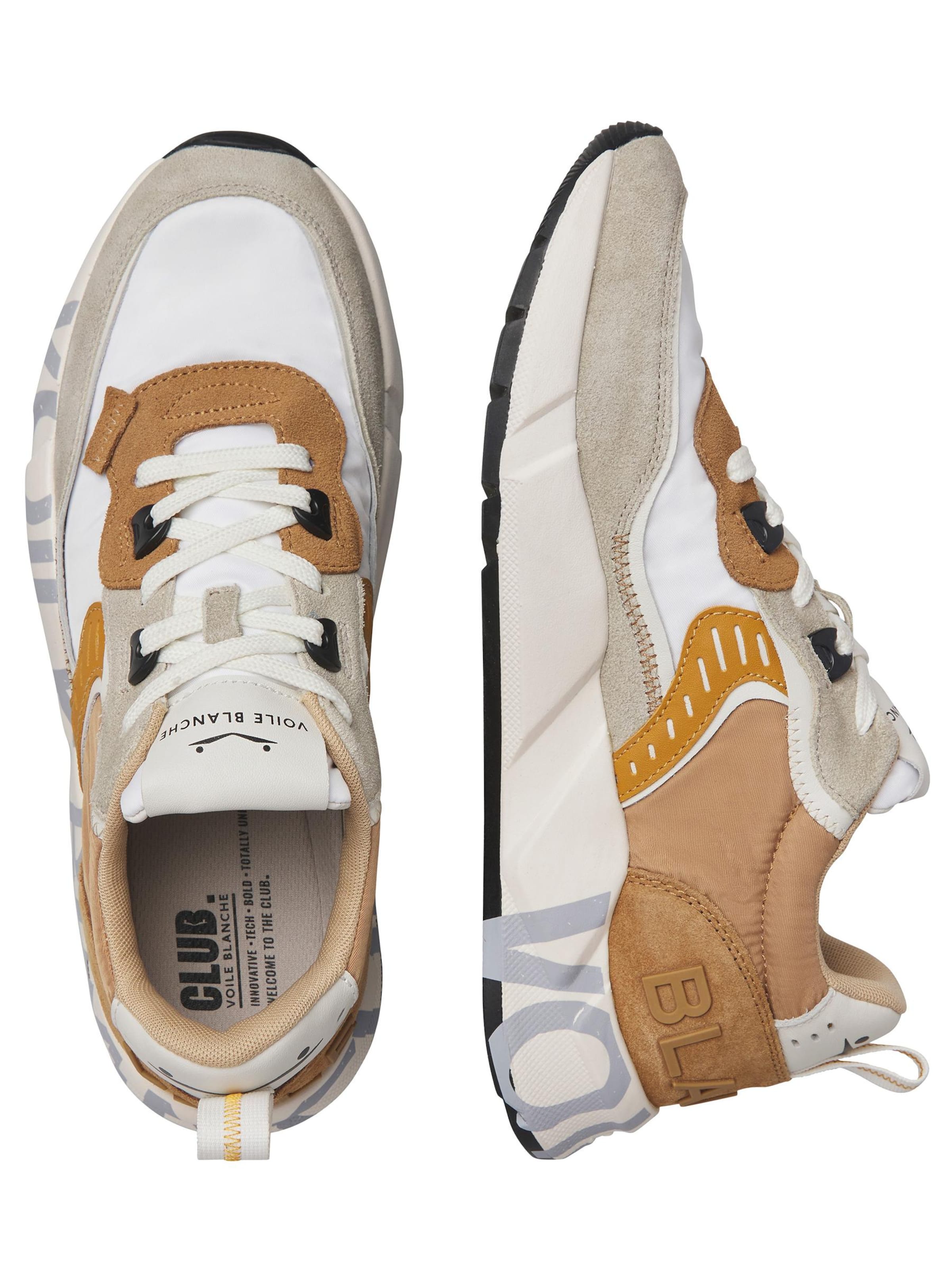 Voile blanche Platform trainers 'CLUB01.' in Brown