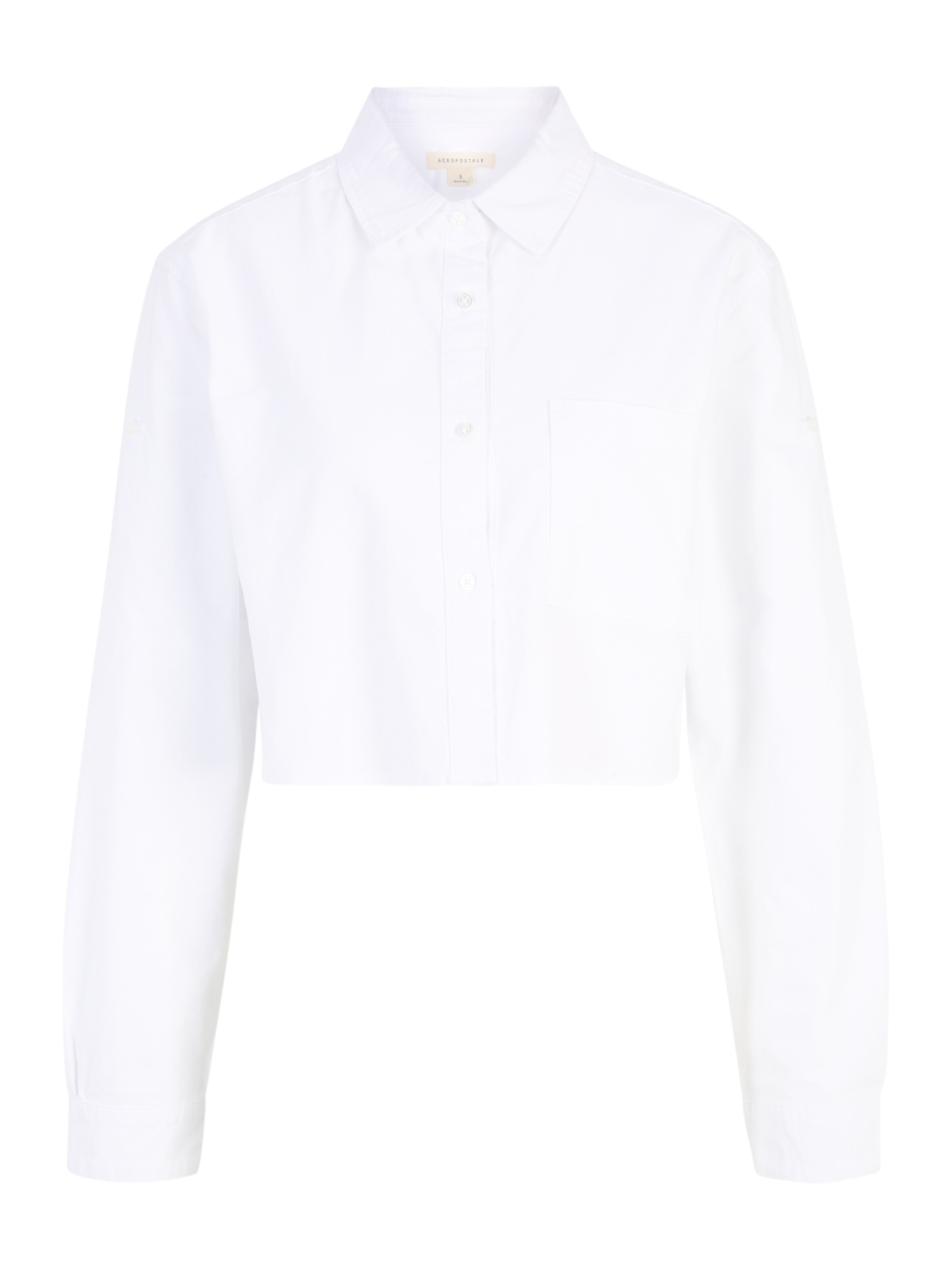 AÉROPOSTALE Pluus, värv valge: eest vaates