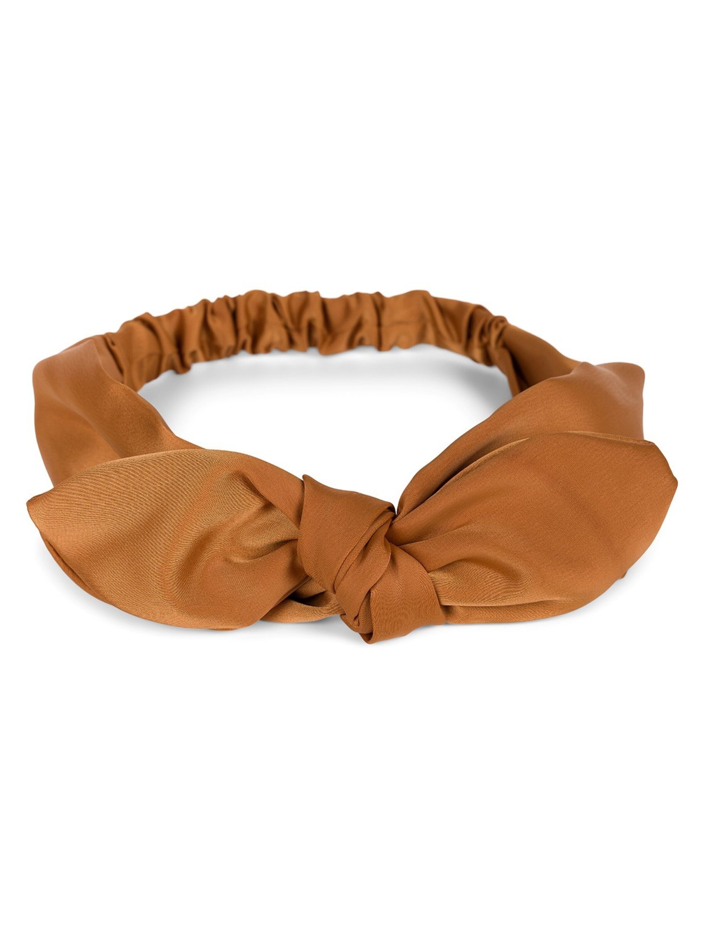 styleBREAKER Hair jewelry 'Einfarbiges Haarband mit Schleife' in Brown