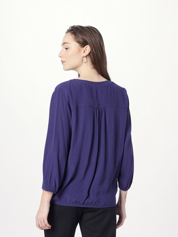 TOM TAILOR Bluse in Blau