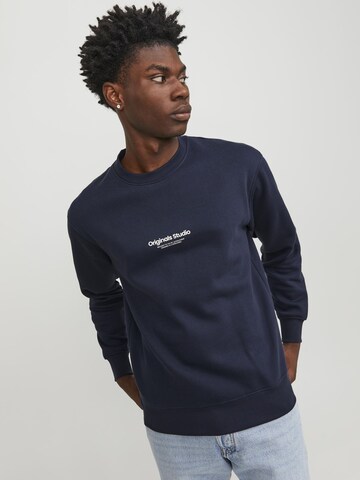 JACK & JONES Sweatshirt 'VESTERBRO' in Blau