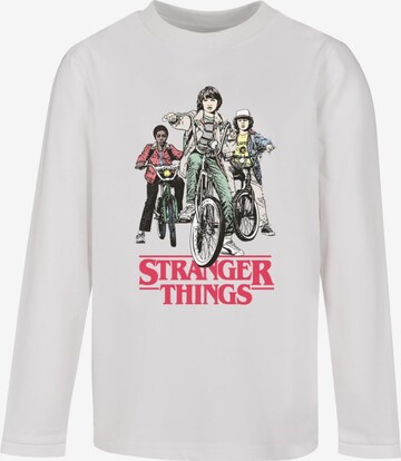 Maglietta ' Stranger Things' di ABSOLUTE CULT in bianco: frontale