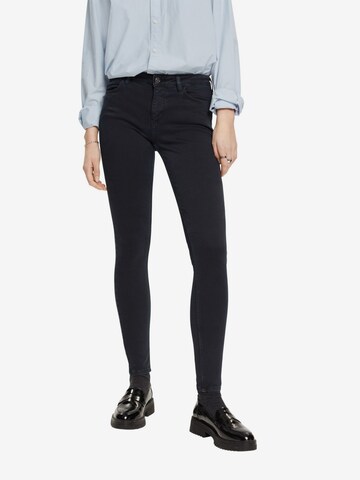 ESPRIT Skinny Jeans in Black: front