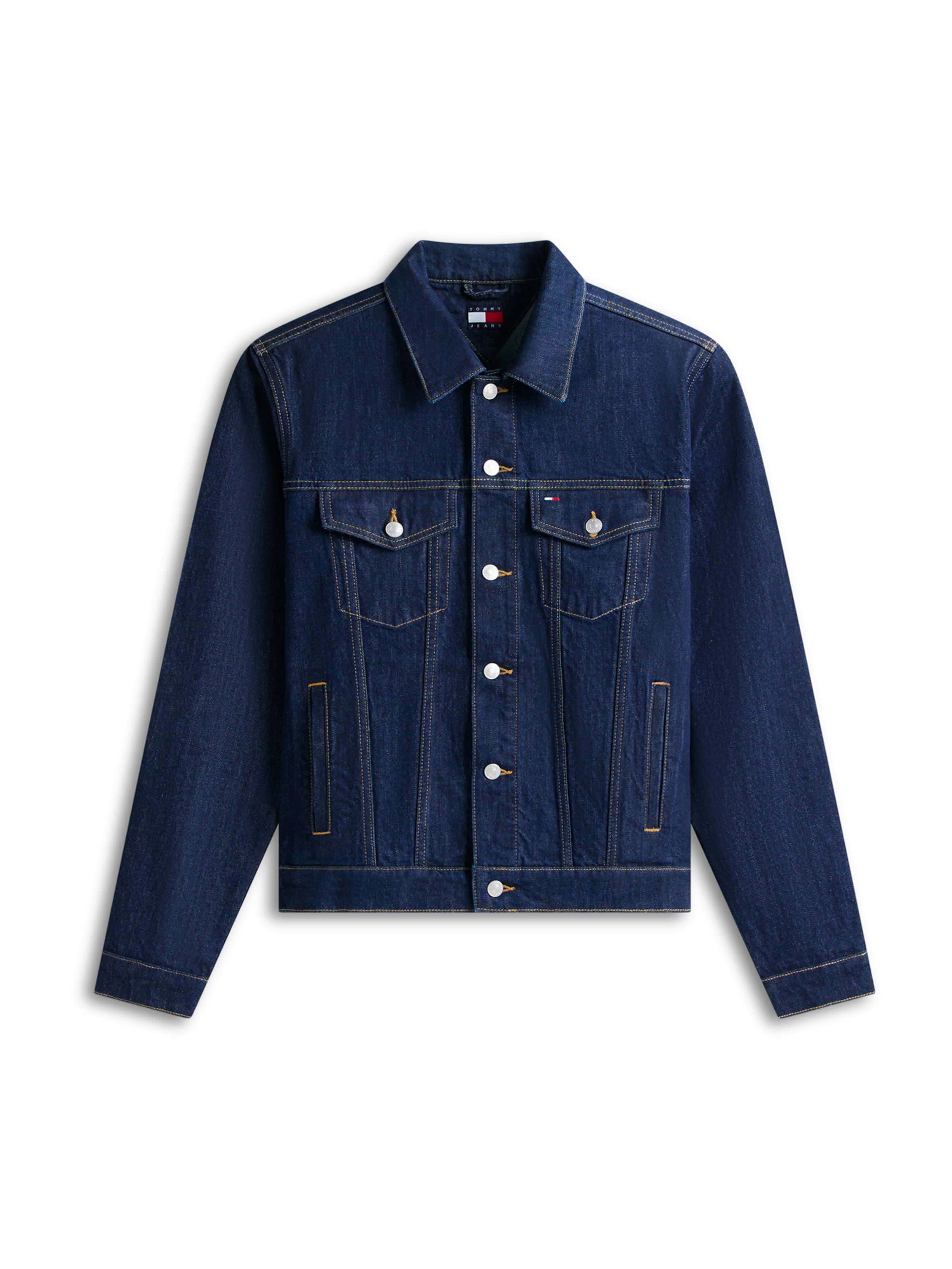 zils Tommy Jeans Starpsezonu jaka 'RYAN': no priekšpuses